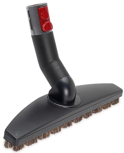 PRIMEBAG SwingFlex schwenkbare Parkettdüse passend für Dyson Cinetic BigBall 2 CY22 CY23 CY28 - Innovatives Dreh-Kippgelenk & Weiches Rosshaar für Bestleistung beim Saugen