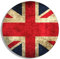 WildeBabsKLBT 11cm Hochwertiger Auto-Aufkleber Sticker Decal Autoaufkleber Aufkleber-Folie Wetterfest Vintage Union Jack Uk F2969