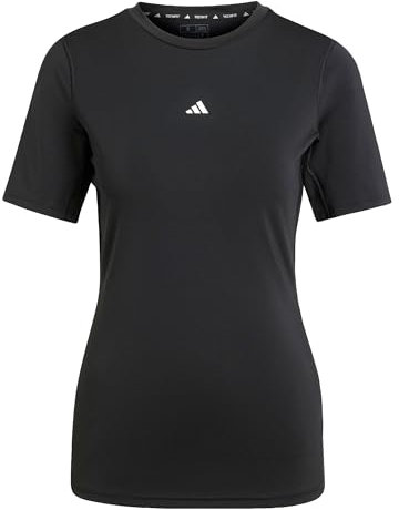 adidas Damen Techfit Training T-Shirt, Black, XXS
