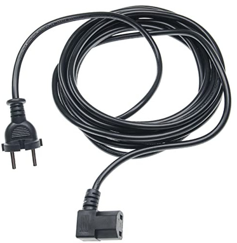 vhbw Stromkabel kompatibel mit Sebo 350 Evolution, 370 Evolution, 300 Evolution Staubsauger - 5 m Kabel, Anschlusskabel