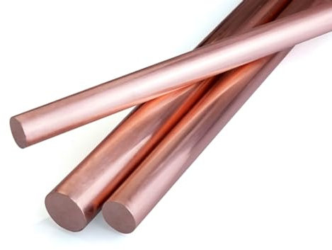 JINFEUGE 3Pcs Kupfer Rundstab, Drehbank Bar Stock Durchmesser 20-32Mm, Länge 100Mm Für Diy Projekte, Industrie/Diameter 32Mm