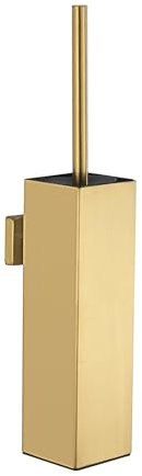 Farcetor Toilettenbürste klobürste WC Bürste Wandmontage klobürstenhalter Klobürste Badezimmer Gebürstet Gold