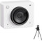 OBSBOT Meet 2 Ultra HD 4K Streaming Webcam, 1080p at 60 FPS, Video Conference Camera with AI Automatic Cropping, USB-C, Dual Noise Reducing Mics, Works with MS_Teams/Zoom- White