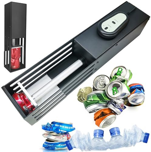 KJHYYPP Compresseur de canette en Aluminium, compresseur électrique de Bouteille d'eau en Plastique, adapté à l'école de Bureau