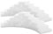 ASelected Pack of 100 Magic Eraser Sponges for Stain Mark Removal Magic Sponges for Cleaning Household Cleaning Blocks Melamine Sponge for Painted Walls Wipes Kitchen Cleaner (White)