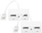 HAWAKA Telephone Splitter 2 Way BT Phone Socket Adapter RJ11 BT Plug Male to 2 Female Double Phone Socket Adapter Standard Telephone Distributor (2PCS)