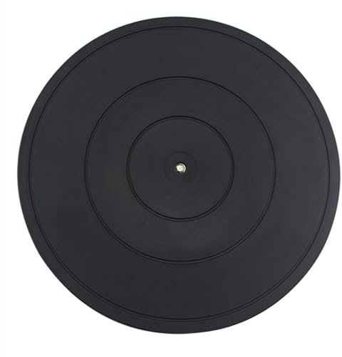 GZKDKZB Drehteller aus Kunststoff für Ton, Töpferscheibe, 1 Stück, 40 cm, drehbar, schwarzes Töpferrad, runder Drehteller, Modellbau-Drehteller aus Polymer-Ton, Drehwerkzeug