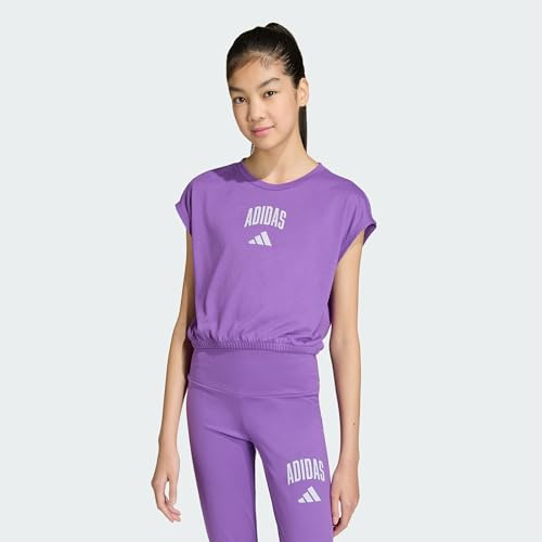 Adidas Mädchen Seasonals Collegiate Typography T-Shirt T-Shirt