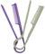 PACKOVE 2pièces Peignes Plastique V-shaped Pour Cheveux Outil De Coiffure Séparation De Cheveux Salon De Coiffure Peigne Et Démêlant