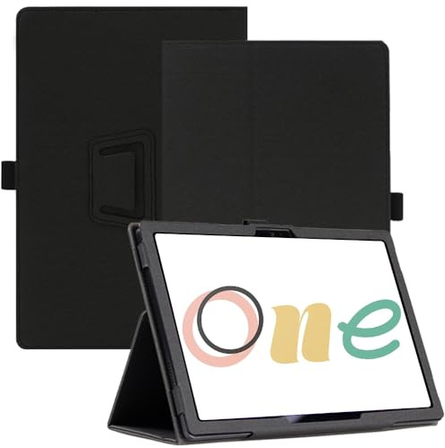 AKNICI Case for Wacom One 14 Drawing Tablet 14 Inch, Premium PU Leather Folio Folding Stand Protective Tablet Cover with Hand Strap Magnet for Wacom One 14