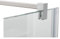 Stabilisierungsstange für Duschen, Stabilisator Duschwand, Stabilisationsstange Glas-Wand (150cm, Chrom Eckig)