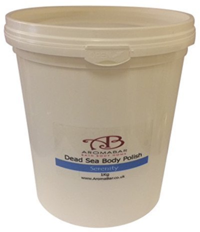 Serenity Dead Sea Body Polish Scrub 1kg with Shea Butter 100% Pure & Natural Packed with minerals and nutrients