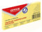 OFFICE PRODUCTS 14047411-06 Haftnotiz 38 x 51 mm, 3 Blöcke mit 100 Blatt, pastellfarbe/kanariengelb