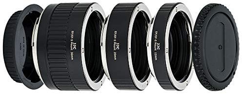 JJC Autofokus Makro Zwischenringe (AF) mit TTL-Belichtung für Makrofotographie 12mm 20mm und 36mm (Passen für Canon EOS EF/EF-S Mount Kameras)
