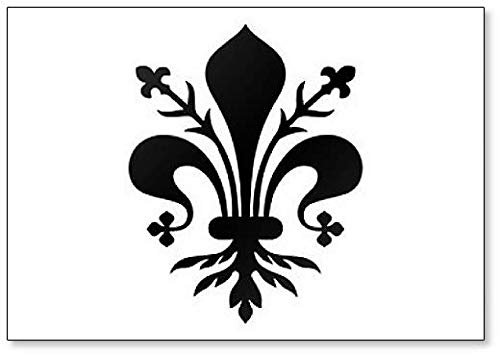 Klassischer Kühlschrankmagnet, Motiv: Flagge von Florenz, Wappen von Florenz, Toskana