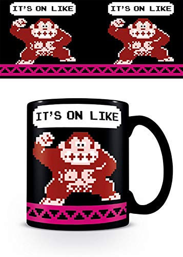 Nintendo - Donkey Kong - Computer Videospiel Keramik Tasse - Größe Ø8,5 H9,5cm