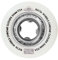 Ricta Wheels Chrome Clouds Black 92a Skateboard, 56 mm