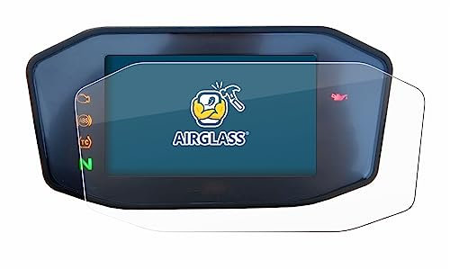 BROTECT Schutzglas für KTM 890 Duke R 2020 TFT Screen Schutzfolie Panzer Folie Glas Displayschutz Made in Germany [Kratzfest 9H, Anti-Fingerprint]
