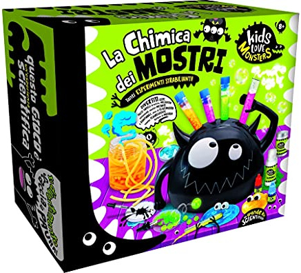 Liscianigiochi Kids Love Monsters Chemical Monster Spielzeug, Mehrfarbig, 82773