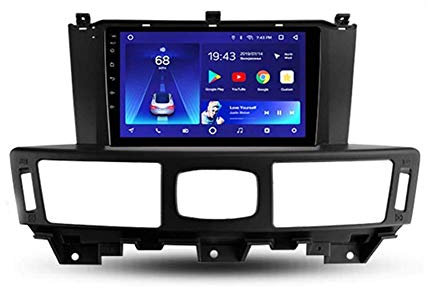 Auto GPS Navigation Video Player, Straßennavigation Multimedia Radio Auto mit gespiegelten Links Bluetooth Android, 9-Zoll-Touchscreen, für Infiniti Q70 1 2013-2020