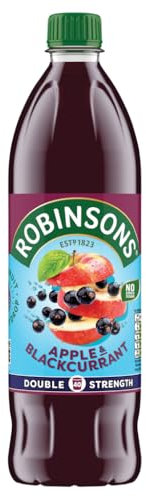 Robinsons Real Fruit Squash, mela e ribes nero, 1L