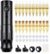 TATELF Rotary Maschine Set Coreless Rotary Pen Kit mit 2pcs 2200mAh Batterie 20pcs Patronennadeln für Anfänger Künstler