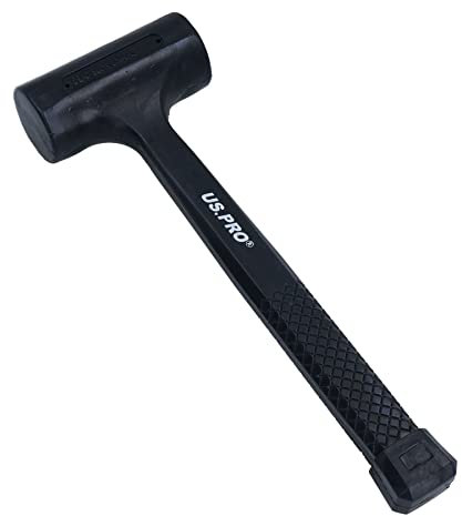 2LB Dead Blow Hammer Mallet Shot Loaded Head Impact Hammer Recoil