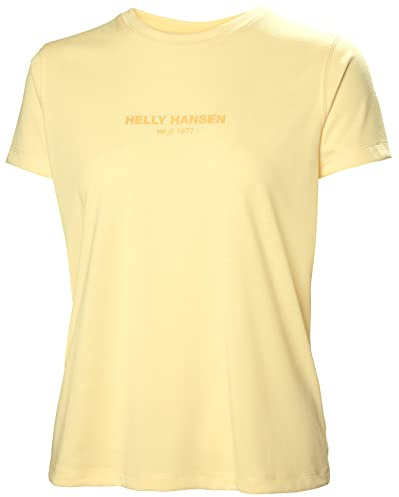 Helly Hansen W Allure T-Shirt Yellow Cream Womens L