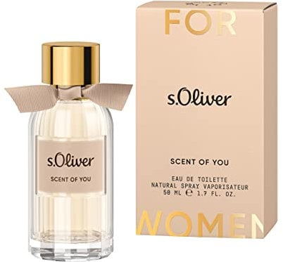 s.Oliver® Scent Of You Women | Eau de Toilette - funkelnd - elegant - feminin - für besondere Momente | 50ml Natural Spray