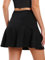 Soudittur Damen Tennisrock mit Innenhose Tennis Skort mit Taschen Golfrock Sommerrock für Outdoor Radfahren Wandern Laufen (DE/NL/SE/PL, Alphanumerisch, L, Regular, Regular, Schwarz)