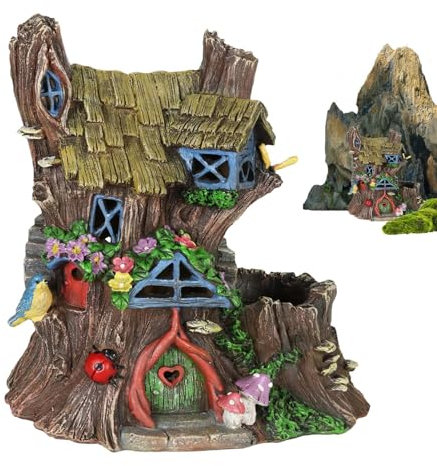 Feentür Miniatur Fee Garten Tür, Feengarten- Für Draußen | -Feenhaus Aus Holz - Tischdekoration, Kunstskulptur Für Kinder, Teenager Für Kinderzimmer, Zaun, Schlafzimmer, Wohnzimmer, Hof
