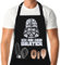 XCSJKJ Grillschürze für Männer, Kochschürze Herren, Star Wars Schürze 2 Taschen, Lustige Grill Geschenke für Männer Kochschürze fur Herren,Star Wars Grill Schürze- ICH BIN DEIN BRATER