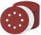 125mm Sanding Discs,100Pcs Orbital Sander Discs Hook and Loop Sanding Pads for Random Orbital Sander (80 Pieces - 80 Grit)