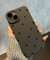 Jusnfu for iPhone Xs Max Case 6.5 Inch 2018, Aesthetic Love Hearts Print Phone Case for Women Girls Men, Slim Silicone Protective Phone Cover for iPhone Xs Max, Black Love Hearts