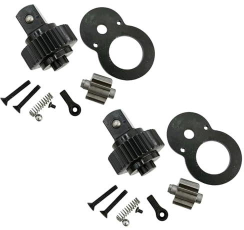 Tolxh #43449 1,9 cm Ratschen-Reparatursatz, #44804, hochwertig, langlebig, Ersatzteile für Handwerker, 2 Stück