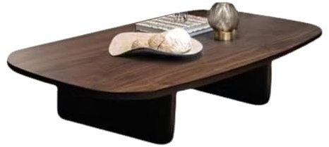 echojingwei Couchtisch Nordic Retro Massivholz Couchtisch Wabi-Sabi Stil Homestay Designer Log Quadratischer einfacher Wohnzimmer Teetisch Beistelltisch(L)