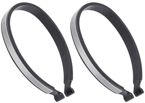 RAMGLYO 1 Paire de Clips de Pantalon Réfléchissants pour Vélo, Pinces Élastiques, Pince à Pantalon Revêtue de PVC, Bandes de Cheville pour Cyclistes Hommes et Femmes