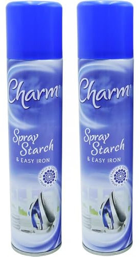 Starch Spray for Clothes and Fabrics (Pack of 2)
