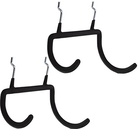 OKUMEYR Pegboard-bohrer-aufhänger 2er-pack Metall-doppelhaken Robuste Haken Für Werkzeug-aufbewahrungstaschen-organizer