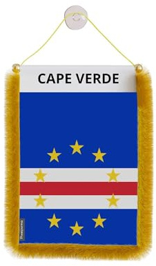 Pixelforma Car Flag Cape Verde 10 x 15 cm