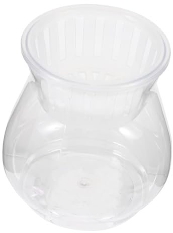 Happyyami Transparenter Plastikan Aquarium Für Goldfische Kompakte Zuchtbox Für Kleine Lebewesen Für Wohnungen Und Büros Vielseitig Einsetzbar Als Fisch Oder Schildkrötenbecken