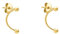 Liebeskind Berlin Creole LJ-1668-E-16 aus Edelstahl in IP Gold