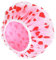 Ymapinc Pink Shower Cap, Large Terry Cloth Lined Pink Shower Bath Hat with Comfortable Elastic Band, Double Layer Design, Hotel Travel Essentials Accessories Cleaning Supplies