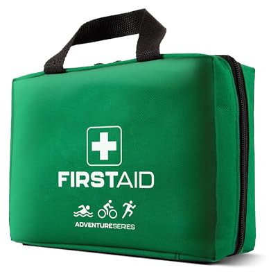 Straame Kit de premiers secours 245 pièces – Kit d'urgence médical complet pour la maison, les voyages et le lieu de travail – Fournitures de premiers secours complètes avec bandages, antiseptiques et
