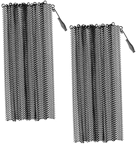 Zerodeko Kamin Gittervorhang Aus Mit Griffen Feuerstelle Sichtschutzpaneele Elegantes Design Für Optimalen Funken Und Glutschutz Im Wohnzimmer