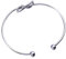 WOFASHPURET Einstellbares Knotarmband Für Damen Modisches Silberarmband Offenes Bangle Einfaches Design Trendige Schmuckstücke Für Frauen Perfektes Für Jeden Anlass