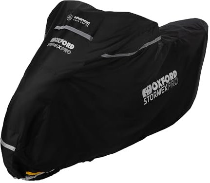 Oxford Stormex Pro, Small. Premium Heavy Duty Waterproof High Tech Dual Layer Motorcycle Motorbike Cover. CV340