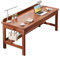 Bureau D'ordinateur en Bois Massif avec Tiroir Table D'écriture pour Étudiants Bureau À Domicile 80/100/120 Cm Style Minimaliste Moderne(80X60X75CM)