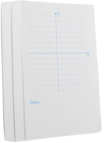 OSALADI Mathe Zeichnungsblätter Xy Koordinatensystem für Präzise Grafiken und Funktionen für Akademische Nutzung und Mathematikbedarf