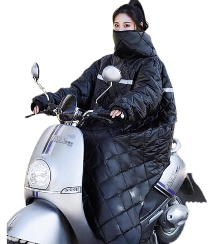 Mobility Scooter Blanket Warm Cover - Protect Against Rain, Cold and Wind, Mobility Scooter Waterproof Cosy Wrap for Wheelchair, Fleece Lined, Leg and Lower Body Warmer Blanket Cover